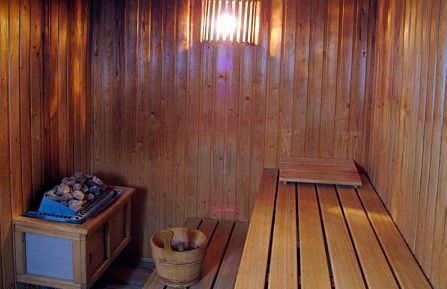Sauna vom Hotel Klastrom in Györ